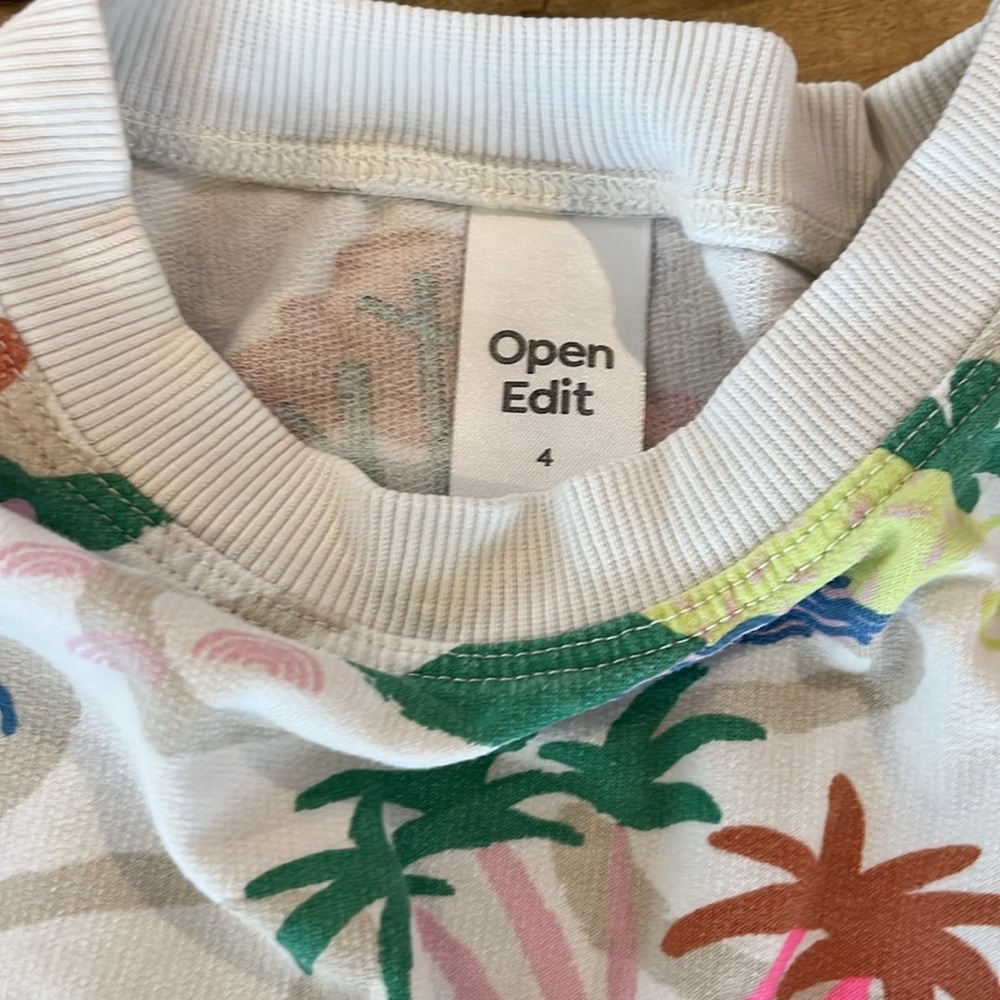 Open Edit sweatshirt - Picture 2 of 4